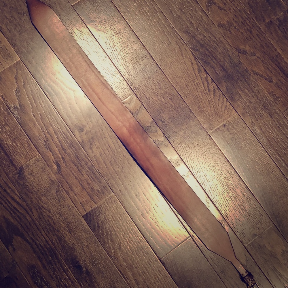 Abercrombie & Fitch Brown leather waist belt
